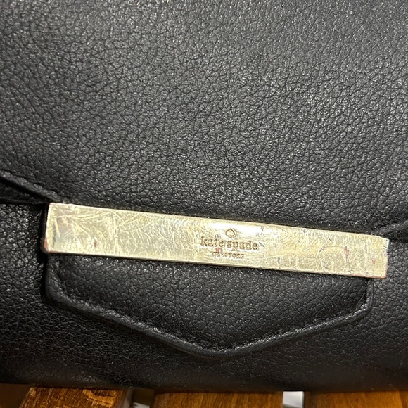 Kate Spade Black Leather Wallet - Picture 3 of 16